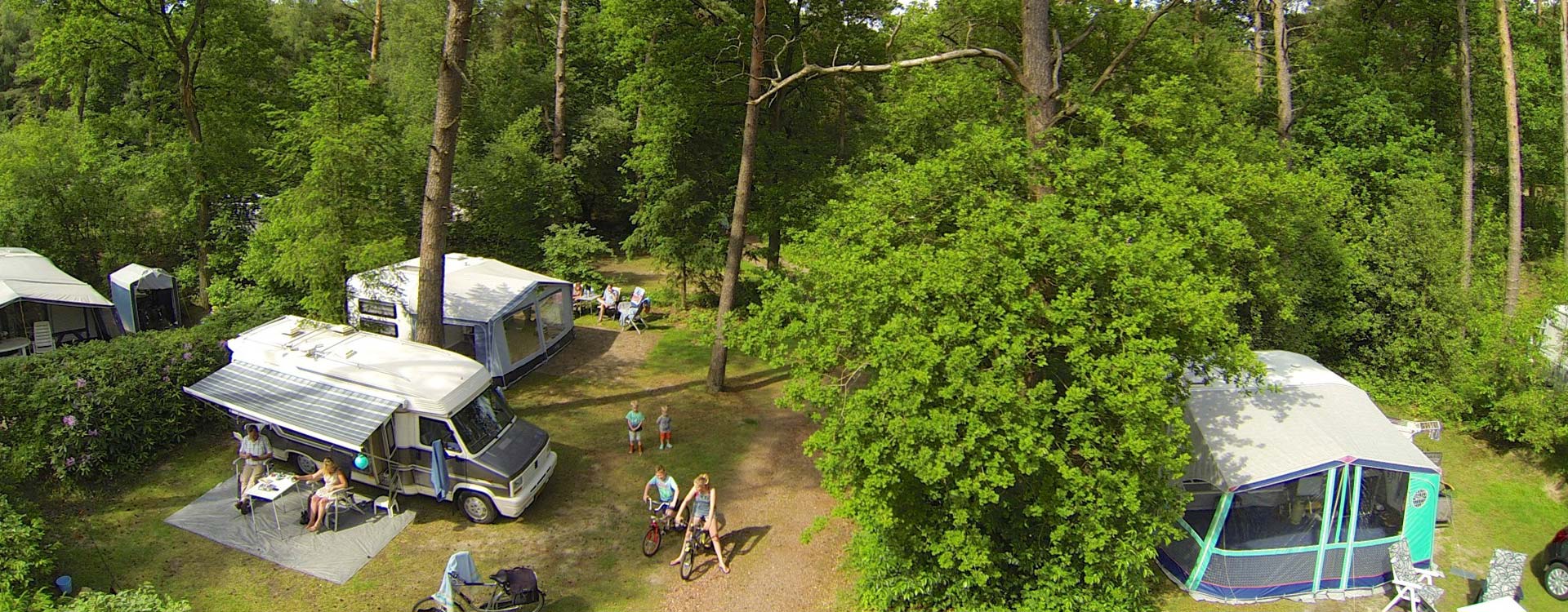 Camping Diever in Drenthe! Heerlijk kamperen op ruime kampeerplaatsen.