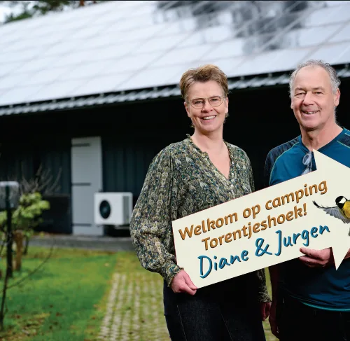 Eigenaren Camping Torentjeshoek